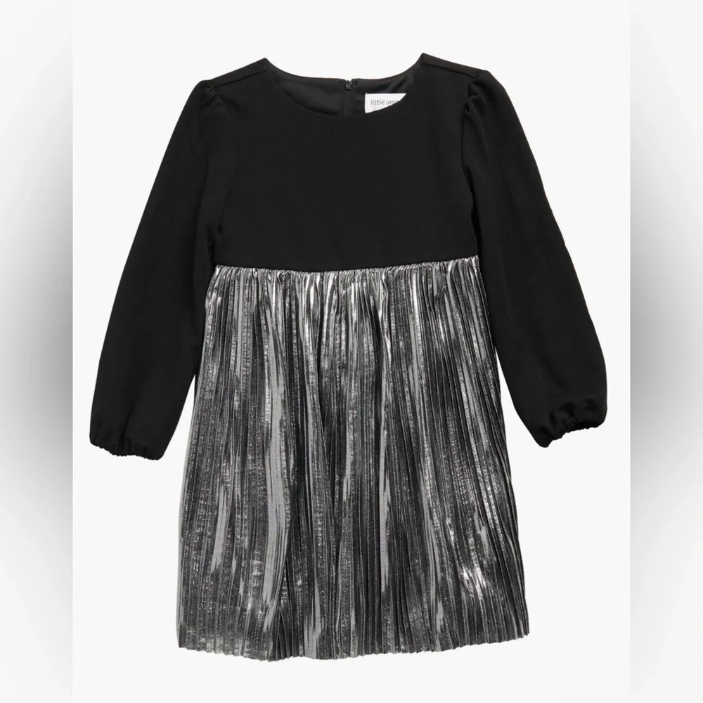 Little Angels Metallic Dress. Size 5.